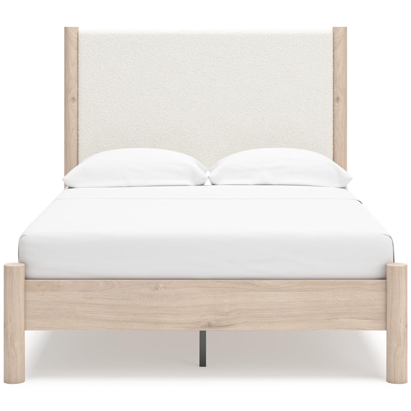 Signature Design by Ashley Cadmori Full Upholstered Panel Bed B2615-87/B2615-84/B100-12 IMAGE 2