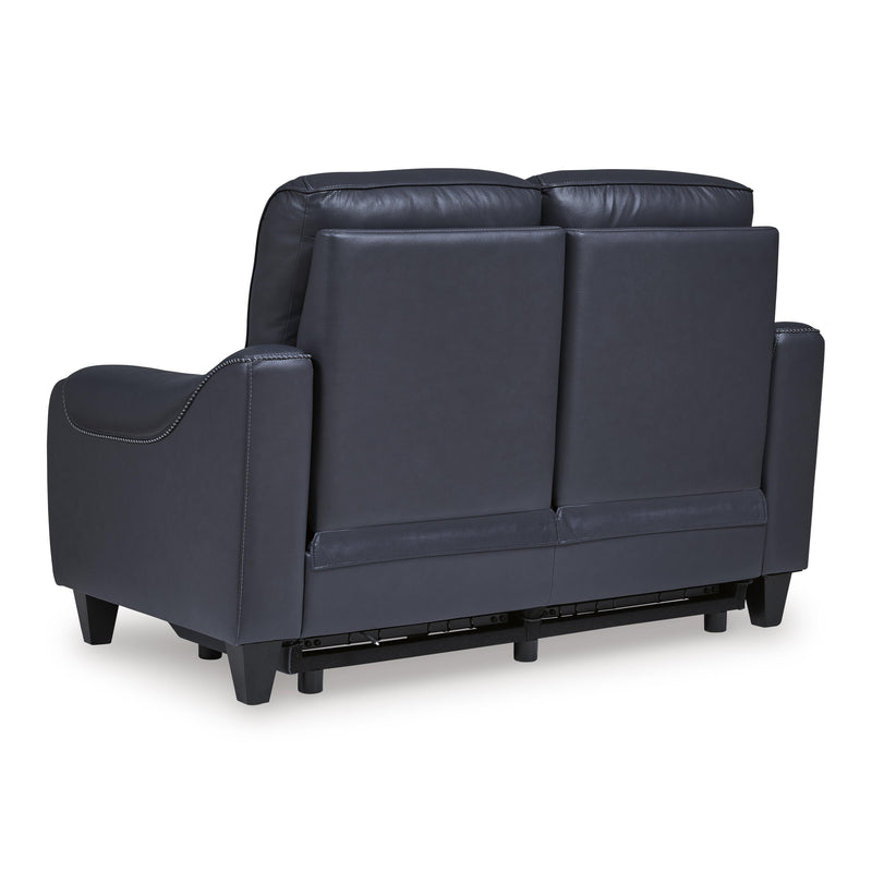 Signature Design by Ashley Mercomatic U7531114 Power Reclining Loveseat with Adjustable Headrest IMAGE 5
