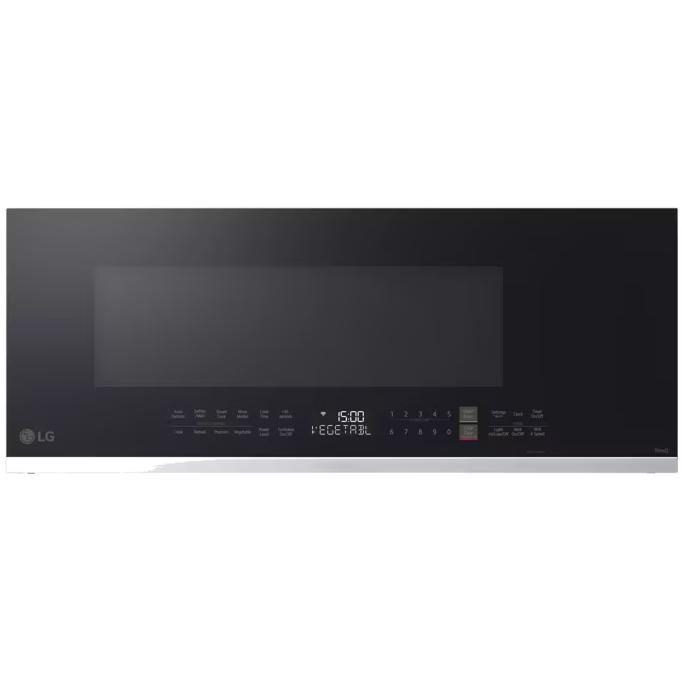 LG 1.3 cu. ft. Smart Low Profile Over-the-Range Microwave Oven with Sensor Cook MVEF1337F IMAGE 2