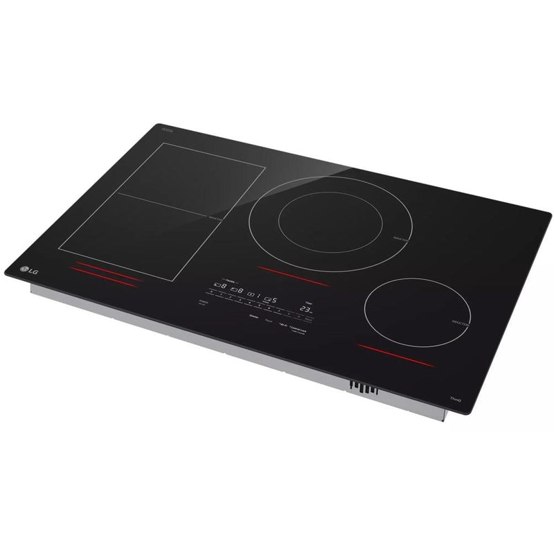 LG 30-inch Built-In Induction Cooktop with UltraHeat™ CBIH3017BE IMAGE 3