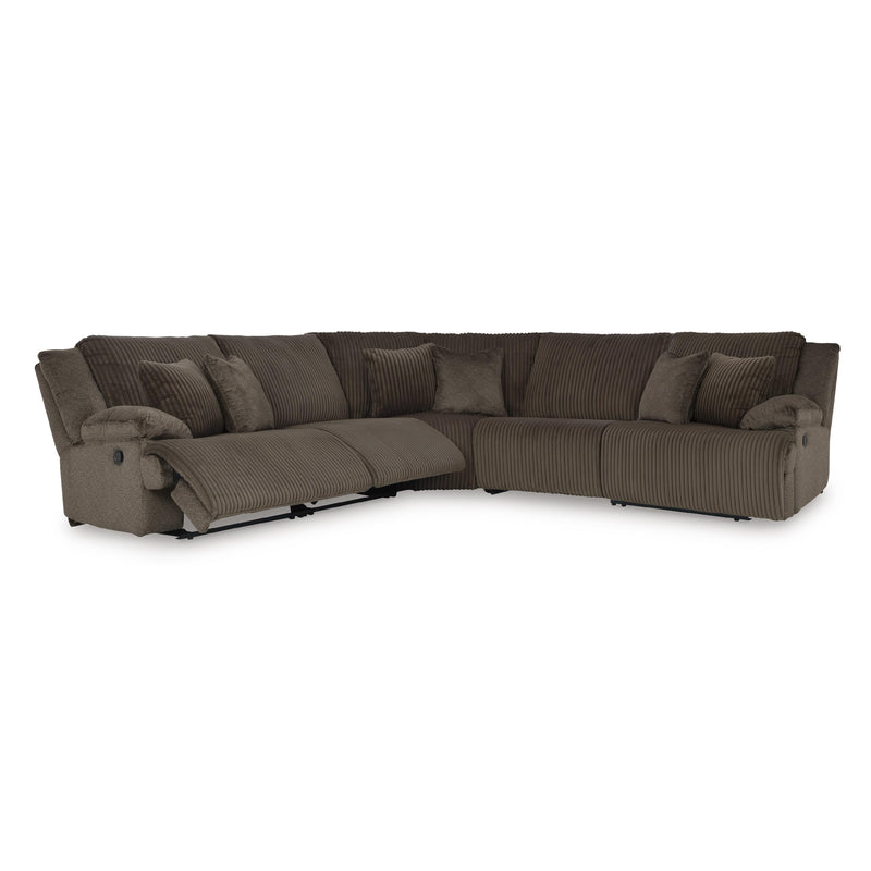 Signature Design by Ashley Top Tier Reclining Fabric 5 pc Sectional 9270540C/9270519C/9270577C/9270546C/9270541C IMAGE 3