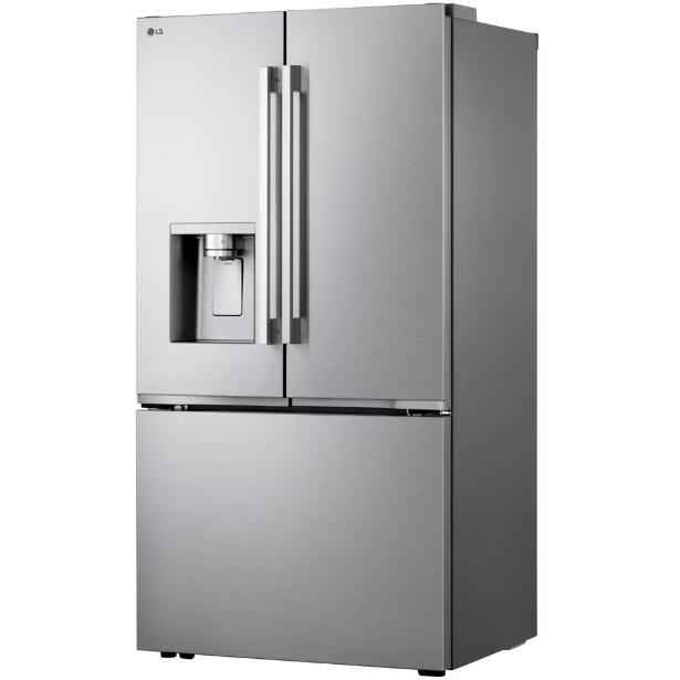 LG 36-inch, 23.7 cu. ft. Counter-Depth French 3-Door Refrigerator with Wi-Fi LF24Z6530S IMAGE 3