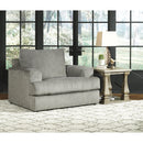 Signature Design by Ashley Soletren 95103U6 Oversized Chair and Ottoman IMAGE 2