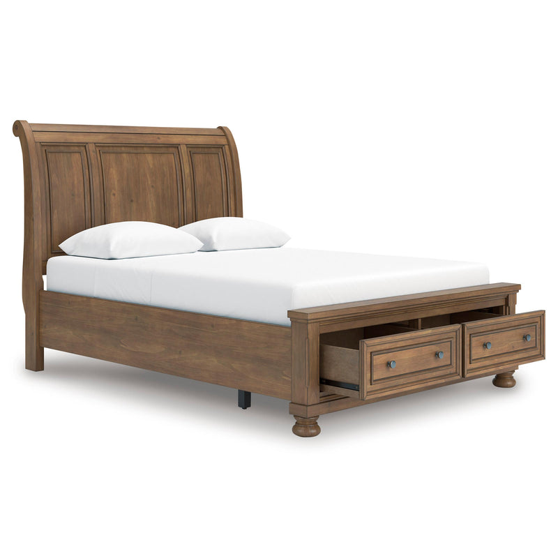 Signature Design by Ashley Feddinger PCB779B4 Queen Storage Sleigh Bed IMAGE 2