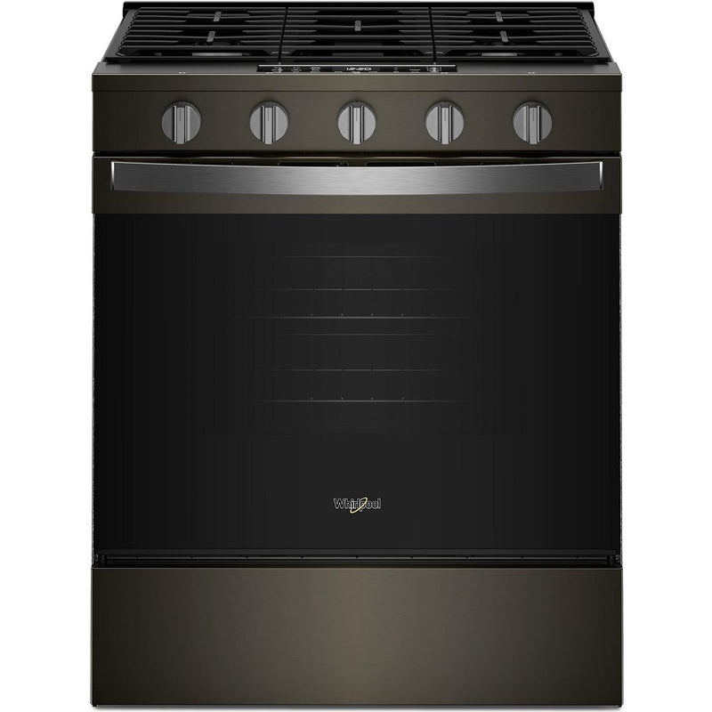 Whirlpool 30-inch Slide-In Gas Range with Wi-Fi WSGS5030SV IMAGE 1