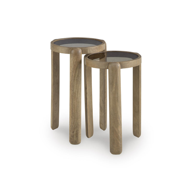  Signature Design by Ashley Jossor A4000726 Accent Table Set IMAGE 1