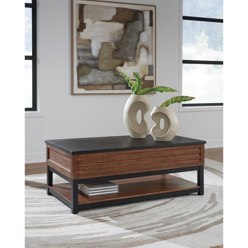  Signature Design by Ashley Kallari T737-9 Lift Top Cocktail Table IMAGE 5